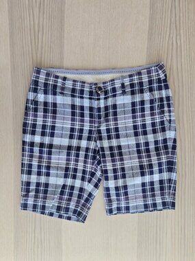 Talula Plaid Tailored Shorts